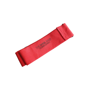 TDS Red black white 3 inch wide Dhol belt